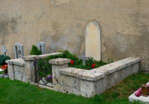 Grab des Lyrikers Rainer Maria Rilke in Raron