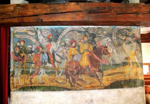 Totentanz-Bild in Leuk