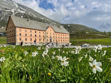 Simplon-Hospiz, das grösste Hospiz der Alpen