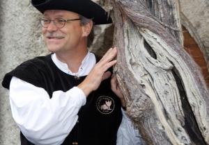 Mit der Alten Rebe in Leuk