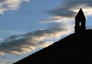 Kamin des Botta-Schlosses in Leuk