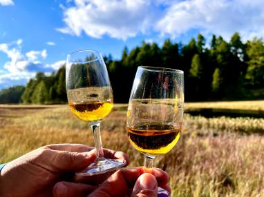 Whisky-Degustation im Hochmoor